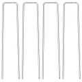 vidaXL Gabiónový faucet 4 ks Strieborná 25 x 25 x 50 cm