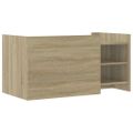 vidaXL Konferenčný stolík dub sonoma 100x50x50 cm kompozitné drevo