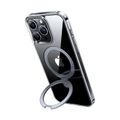 Puzdro na telefón Torras UPRO Ostand Clear pre iPhone 15 PRO (priehľadné)