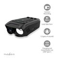 Kamera cyklistická NEDIS CCAM100BK 3v1, 1080p, 2MP, čierna