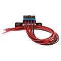 Zásuvka OBD2 s 16 pinmi ukončená 9 cm propojovacími kábliami SIXTOL