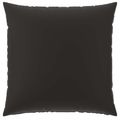 vidaXL Poťah na podložku 2 pcs HEERLEN Čierna 60 x 60 cm Polyester