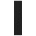 vidaXL Highboard Čierny dub 30 x 42,5 x 185 cm