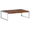 vidaXL Konferenčný stolík 120x60x35 cm, recyklovaný masív