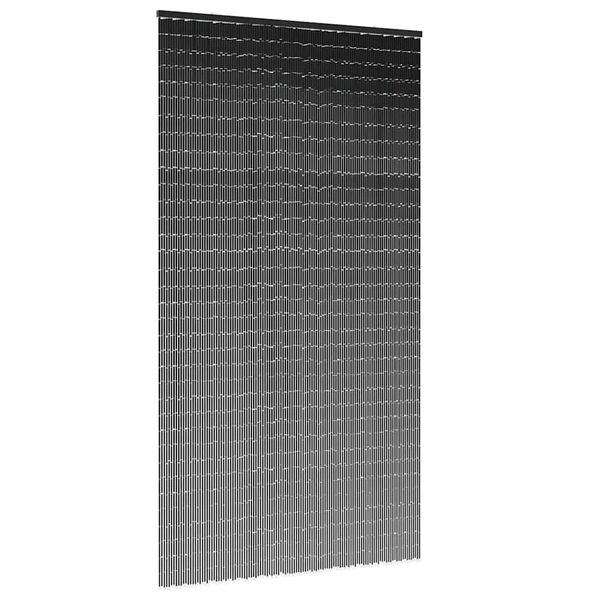 vidaXL záves proti hmyzu tmavošedá 120x220 cm bambus