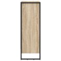 vidaXL Knižnica 60 x 30 x 86,5 cm Kompozitné drevo Sonoma