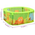 vidaXL Bazén na loptičky s 300 loptičkami pre deti 75x75x32 cm