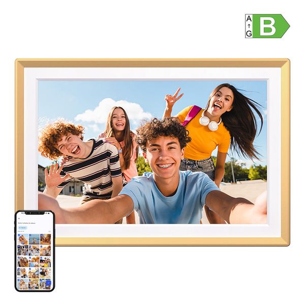 Digitálny fotorámik Arzopa D14 Golden (zlatý)