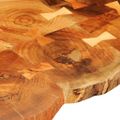 vidaXL Konferenčný stolík 35 cm, 6 kmeňov, drevený masív akácia