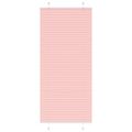vidaXL Plisovaná roleta ružová 90x200 cm šírka látky 89,4 cm polyester