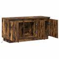 vidaXL TV skrinka 100 x 38 x 49 cm Dymová dub Kompozitné drevo