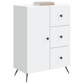 vidaXL Servírovacia skriňa Biela 66 x 34,5 x 90 cm Kompozitné drevo