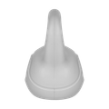 Kettlebell bitumenový  8 kg sivý REBEL ACTIVE RBA-2322G-08