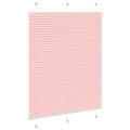 vidaXL Plisovaná roleta ružová 110x150 cm šírka látky 109,4 cm polyester