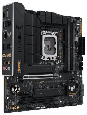 ASUS TUF GAMING B760M-PLUS WIFI/LGA 1700/mATX Základná doska, Intel B760, LGA1700, 4× DDR5 DIMM (max. 192GB), 2× M.2, Wi-Fi, DisplayPort, HDMI, USB-C, mATX