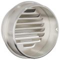 vidaXL Kryty vzduchových ventilátorov 2 ks Strieborná 200 mm