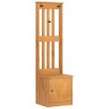 vidaXL Halový strom SANDNES 45x40x159,5 cm masívna borovica