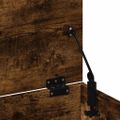 vidaXL Úložný box dymový dub 102x35x35 cm kompozitné drevo