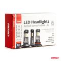 LED žiarovky hlavného svietenia Hybrid séria H1 H3 H4 H7 HB3 HB4 6000K Canbus 16 sád AMiO-04120