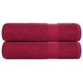 vidaXL Osušky FROGN 2 ks Bordeaux 70x140 cm 360 gsm