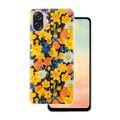 Puzdro Glow Glam pre Samsung Galaxy A07 4G / A08 oranžová