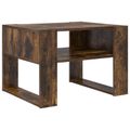 vidaXL Konferenčný stolík Dymová dub 66 x 53 x 45 cm Kompozitné drevo