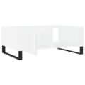 vidaXL Konferenčný stolík biely 90x60x35 cm kompozitné drevo