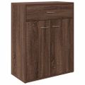 vidaXL Komoda hnedý dub 60x30x75 cm spracované drevo