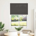 vidaXL plisovaná roleta čierna 100x100 cm Šírka látky 99,4 cm