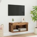 vidaXL Zostava TV skriniek 60 x 30 x 30 cm Staré drevo
