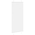 vidaXL plisovaná roleta biela 100x200 cm šírka látky 99,4 cm