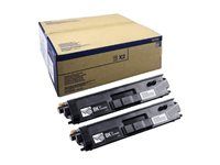 2-balenie - čierna - originálna - kazeta s farbivom - pre Brother HL-L9300CDWTT, MFC-L9550CDWT