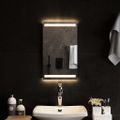 vidaXL LED kúpeľňové zrkadlo 30x50 cm
