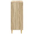vidaXL Servírovacia skriňa so zásuvkou Dub sonoma 66 x 34,5 x 90 cm