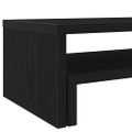 vidaXL Stojan na monitor, čierny dub, 54x22x15 cm, umelé drevo