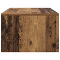 vidaXL Nástenný stôl Staré drevo Kompozitné drevo 100 x 45 x 30 cm