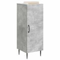 vidaXL Servírovacia skriňa Betónovo sivá 33 x 34,5 x 89,5 cm