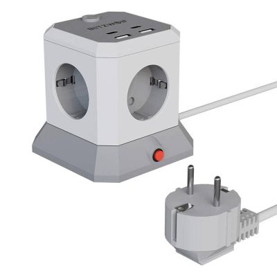 BlitzWolf BW-EC1 4xAC 2xUSB-A 2xUSB-C Extender