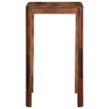 vidaXL Barový stôl 60x60x107 cm Masívne drevo Akácia