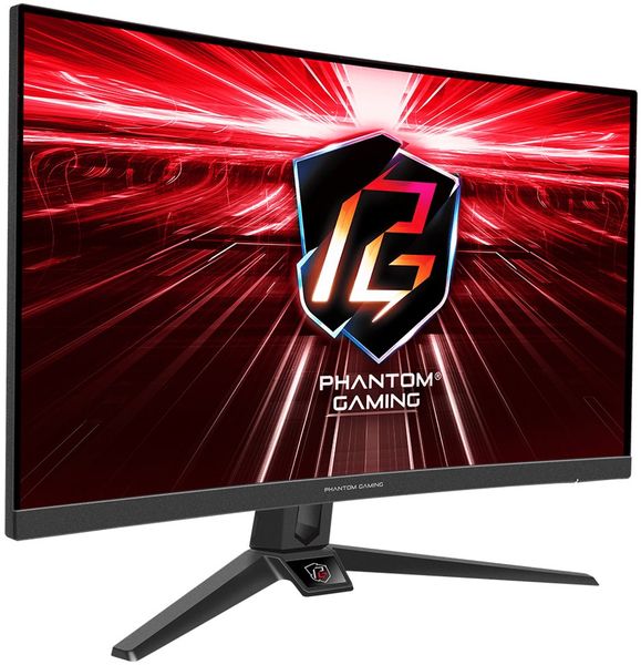 Phantom Gaming by Asrock monitor PG27F15RS1A prohnutý  27" / VA / 1920x1080 /240Hz/ 300cd/m2 /1ms/DP/2x HDMI/repro/VESA LED monitor, herní, prohnutý, 27", VA, 1920x1080, 16:9, 240Hz, 300cd/m2, 1ms, 2x HDMI, DisplayPort, repro, en. tr. G, cerný