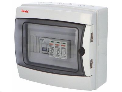 Rozvádzač SolarBOX FAMATEL fr003L T1+T2 (1000V DC) pre 1 string IP65 certifikovaný