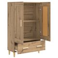 vidaXL Highboard Dub artisan 70 x 31 x 115 cm Kompozitné drevo