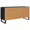 vidaXL TV skrinka 104 x 35 x 50 cm Čierny dub Kompozitné drevo