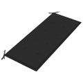 vidaXL Záhradná lavička s podložkou 120 cm, akáciový masív