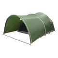 vidaXL Tunelový stan 370 x 275 x 210 cm Zelená Polyester a oceľ