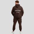 Mikina Unstoppable Brown - GymBeam, veľkosť L, veľkosť oblečenia L
