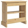 vidaXL Stojan na akvárium CORONA Hnedá 60,5 x 30 x 60 cm 150 kg