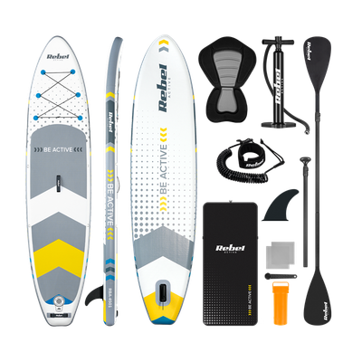 Paddleboard SUP REBEL ACTIVE RBA-4501-WH 11'6" 350x81x15cm biely