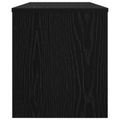 vidaXL TV skrinka 100 x 35 x 40 cm Čierny dub Kompozitné drevo