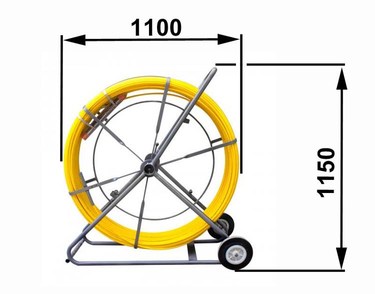 Laminátové naťahovacie péro ''kobra'' 12mm 200m